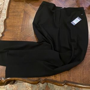 Tommy Hilfiger Fairfield trouser size 8 Black dress pant NWT